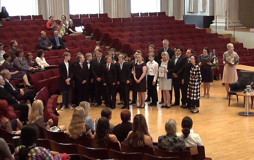 The Minister of Education of Finland Awarded Top Science