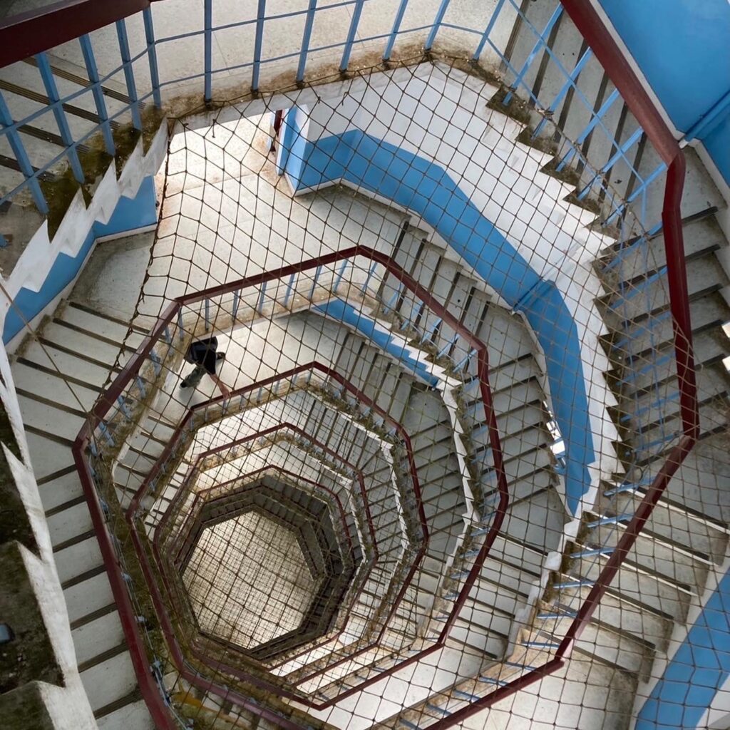 staircase.