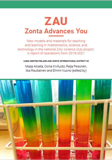 The cover of ZAU project report.