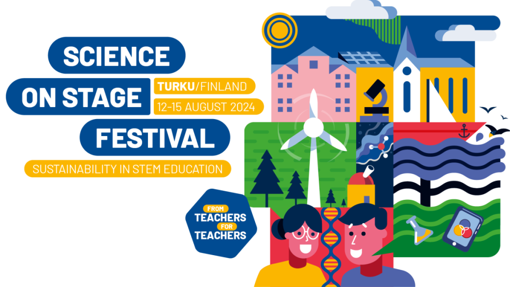 Science on Stage-festivalen ordnas i Åbo 12.8–15.8.2024.