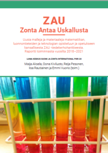 ZAU - Zonta Antaa Uskallusta -raportin kansi.