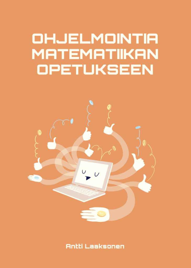 Kuva Ohjelmointia matematiikan opetukseen -kirjan kannesta.